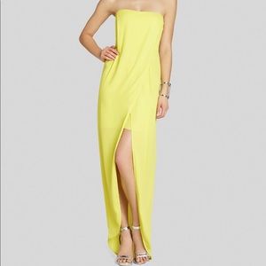 BCBG Jesse Strapless Tulip Dress